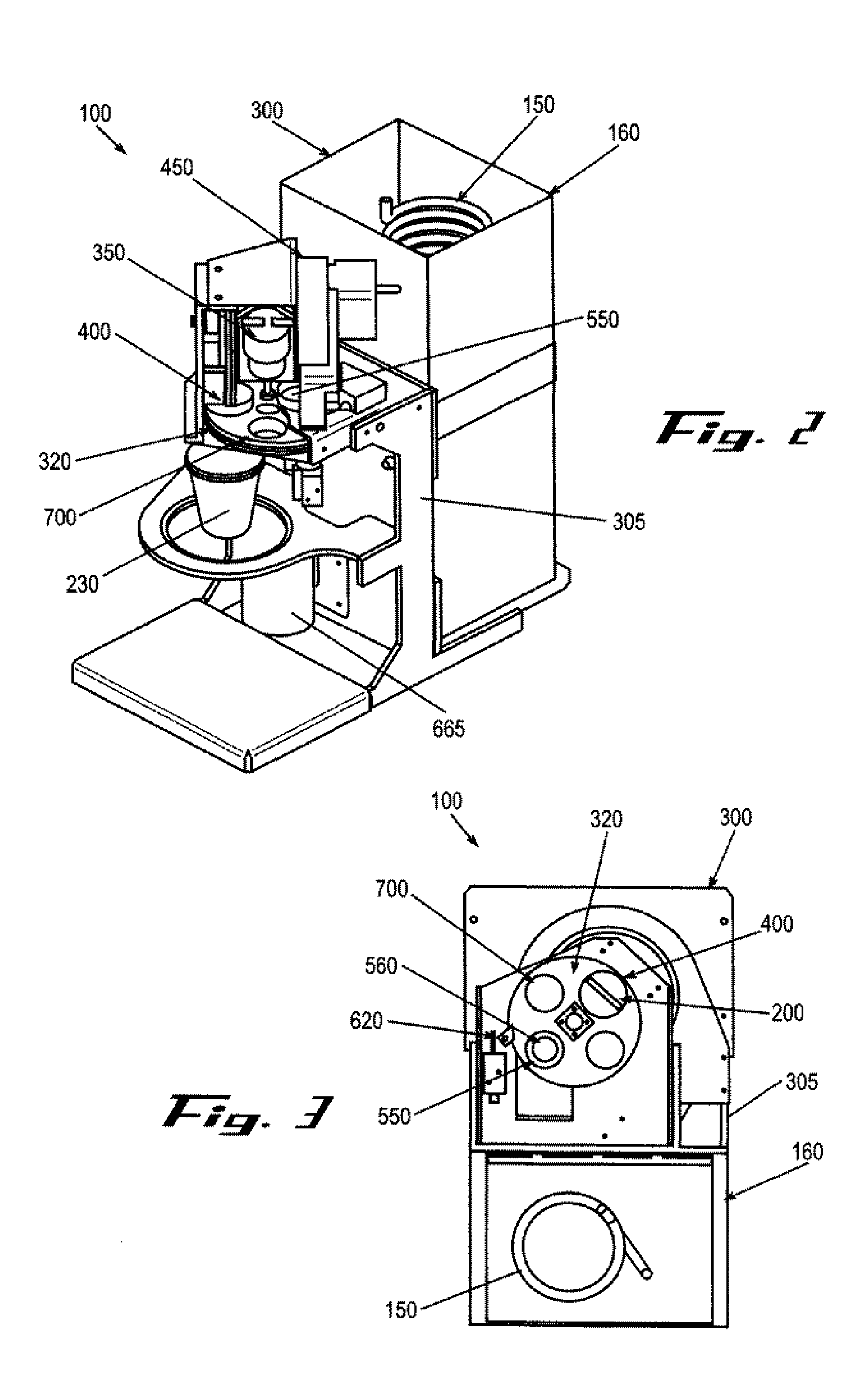 Coffee and tea dispenser