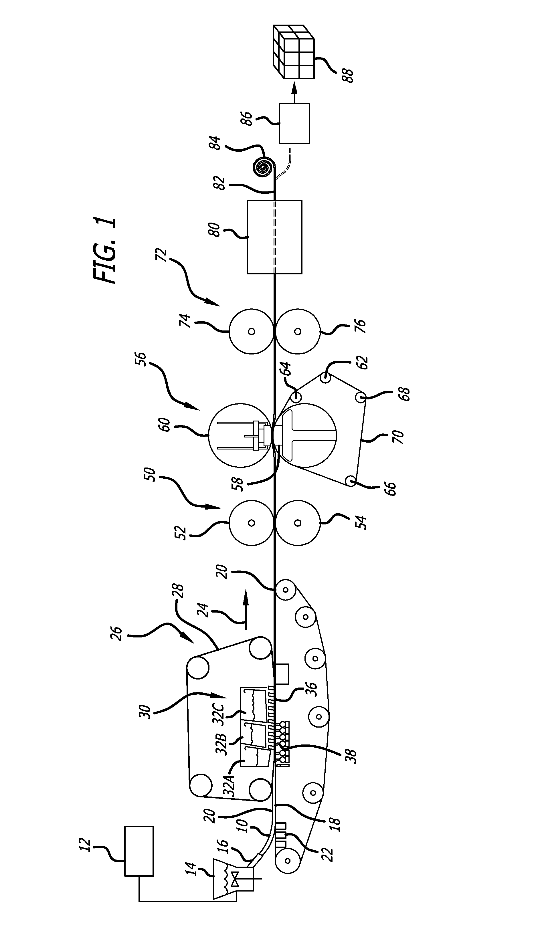 Methods and apparatus for forming fluff pulp sheets