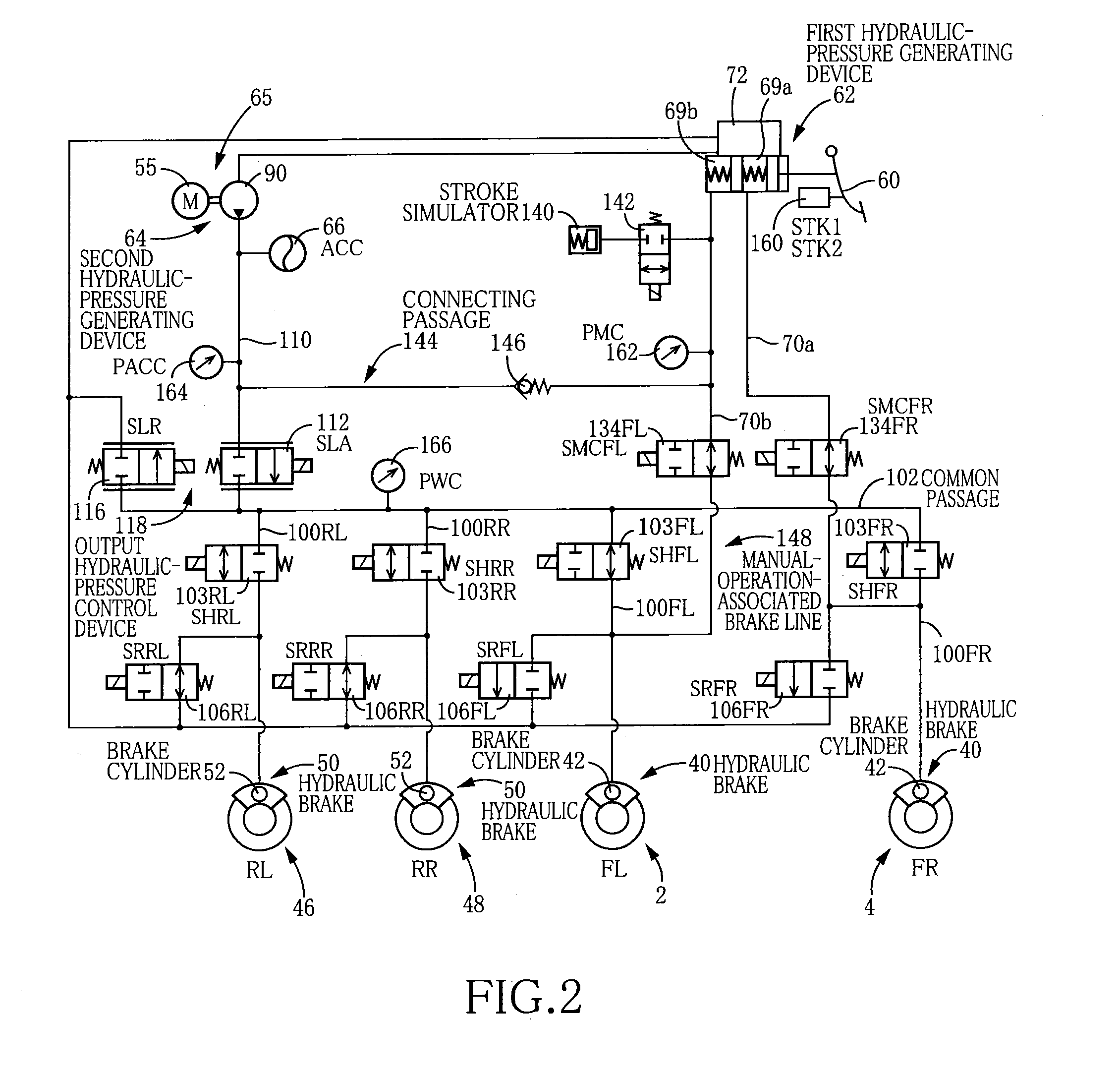 Hydraulic brake system