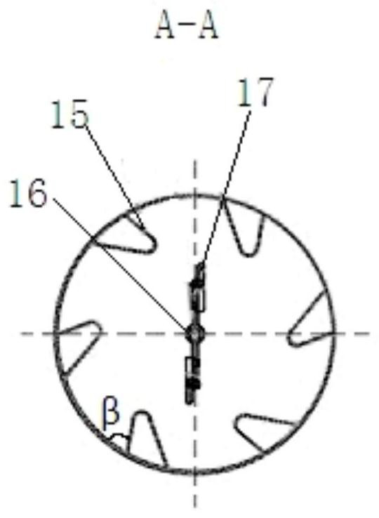 Horizontal centrifugal patting kernel removal device and production line