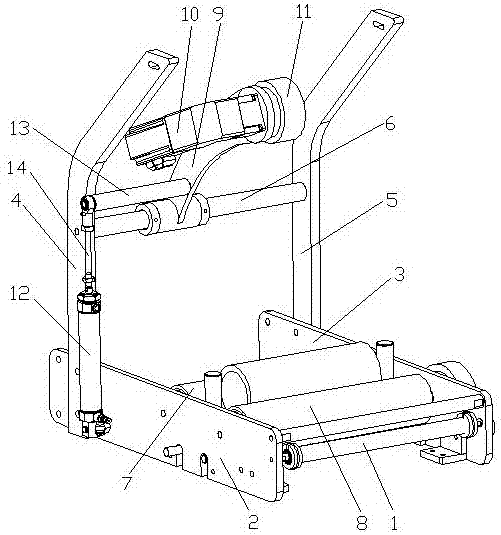 Packaging machine film releasing method