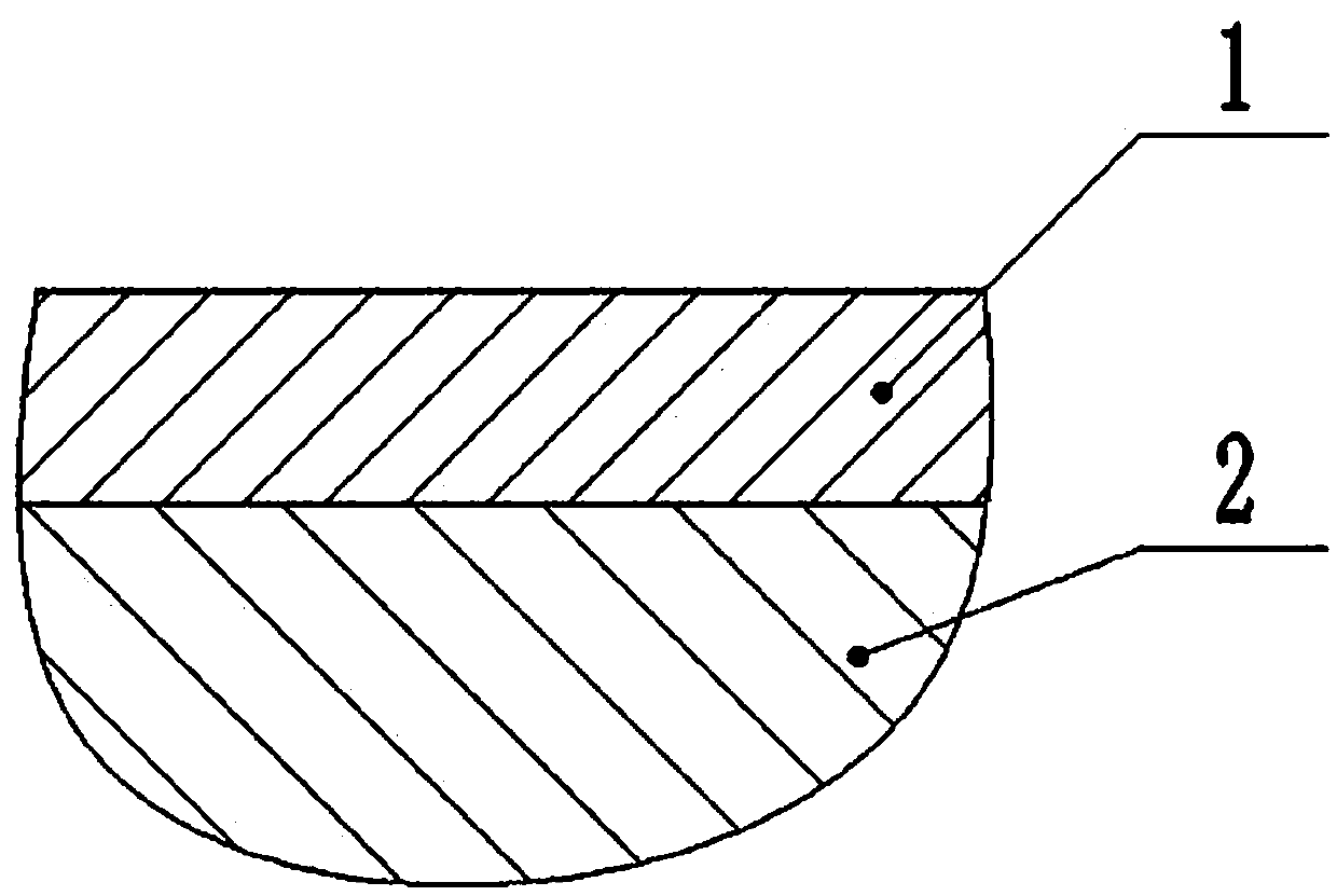 Method for producing coating for AZ91D magnesium alloy vehicle active safety device component