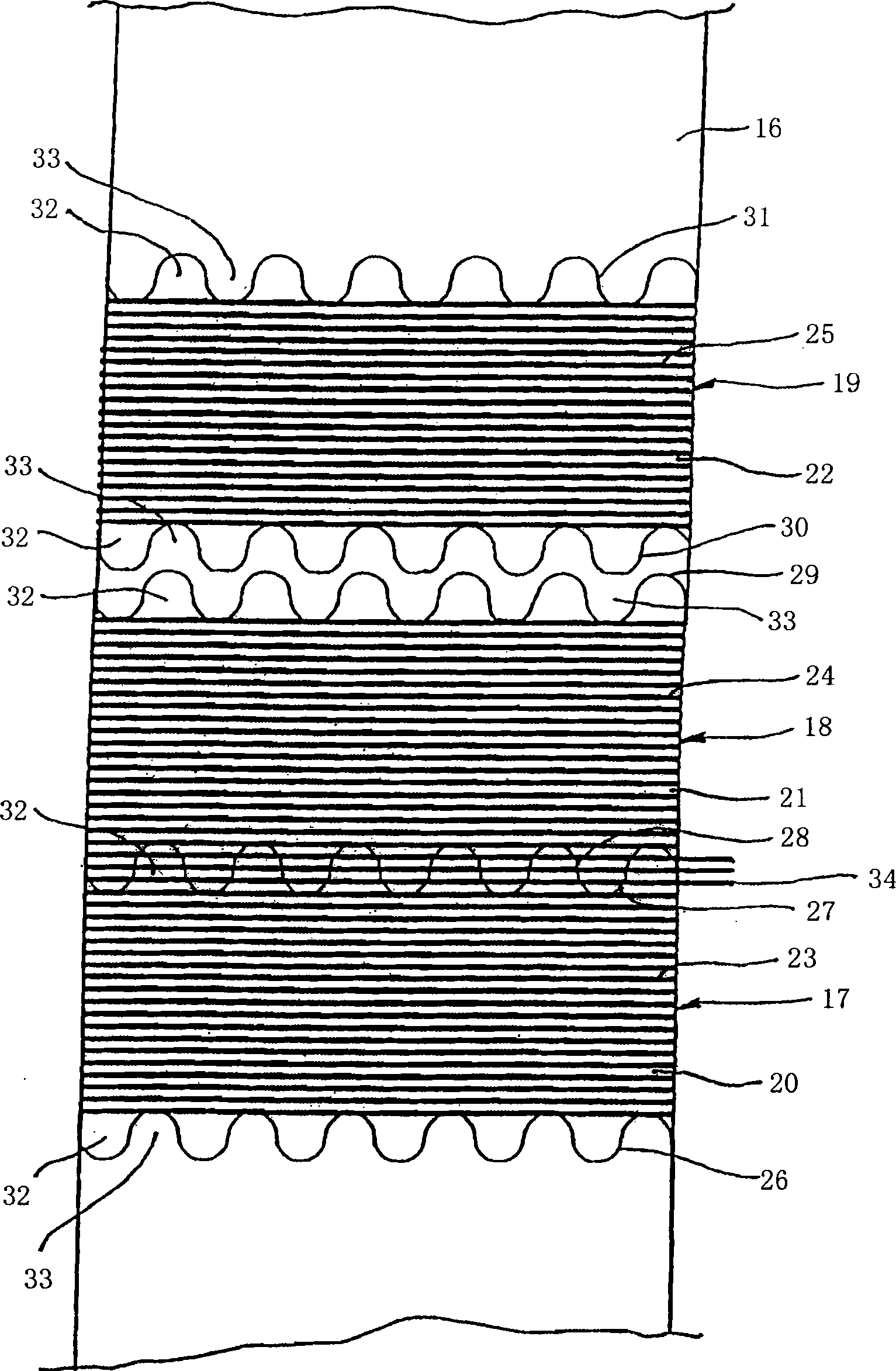 Method for manufacturing a machine felt and machine felt