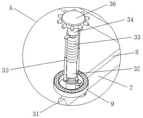 A drainage and irrigation system for municipal garden planning