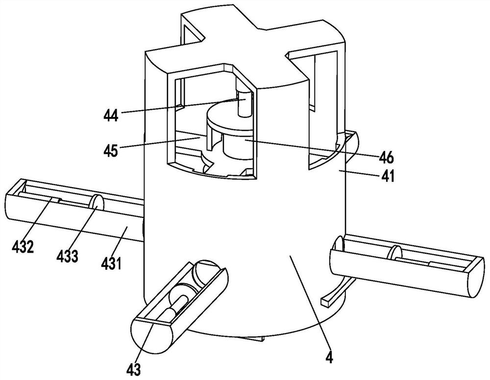 An ointment applicator with the function of grinding and blending