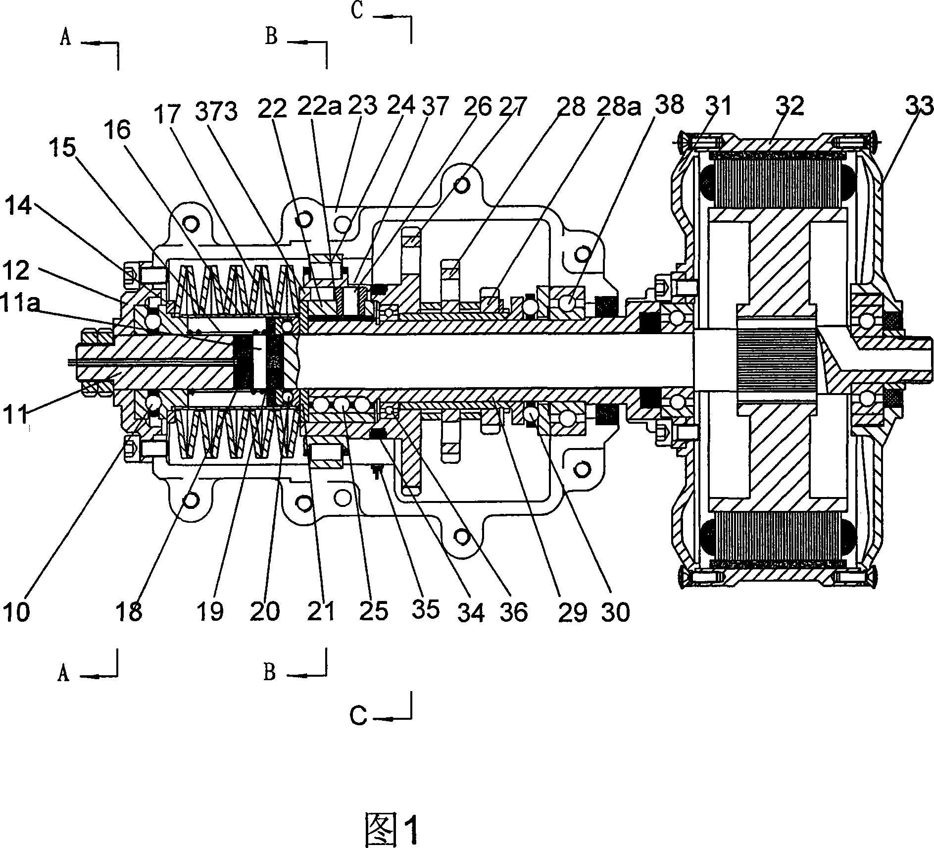 Adaptive transmission sensing drive assembly