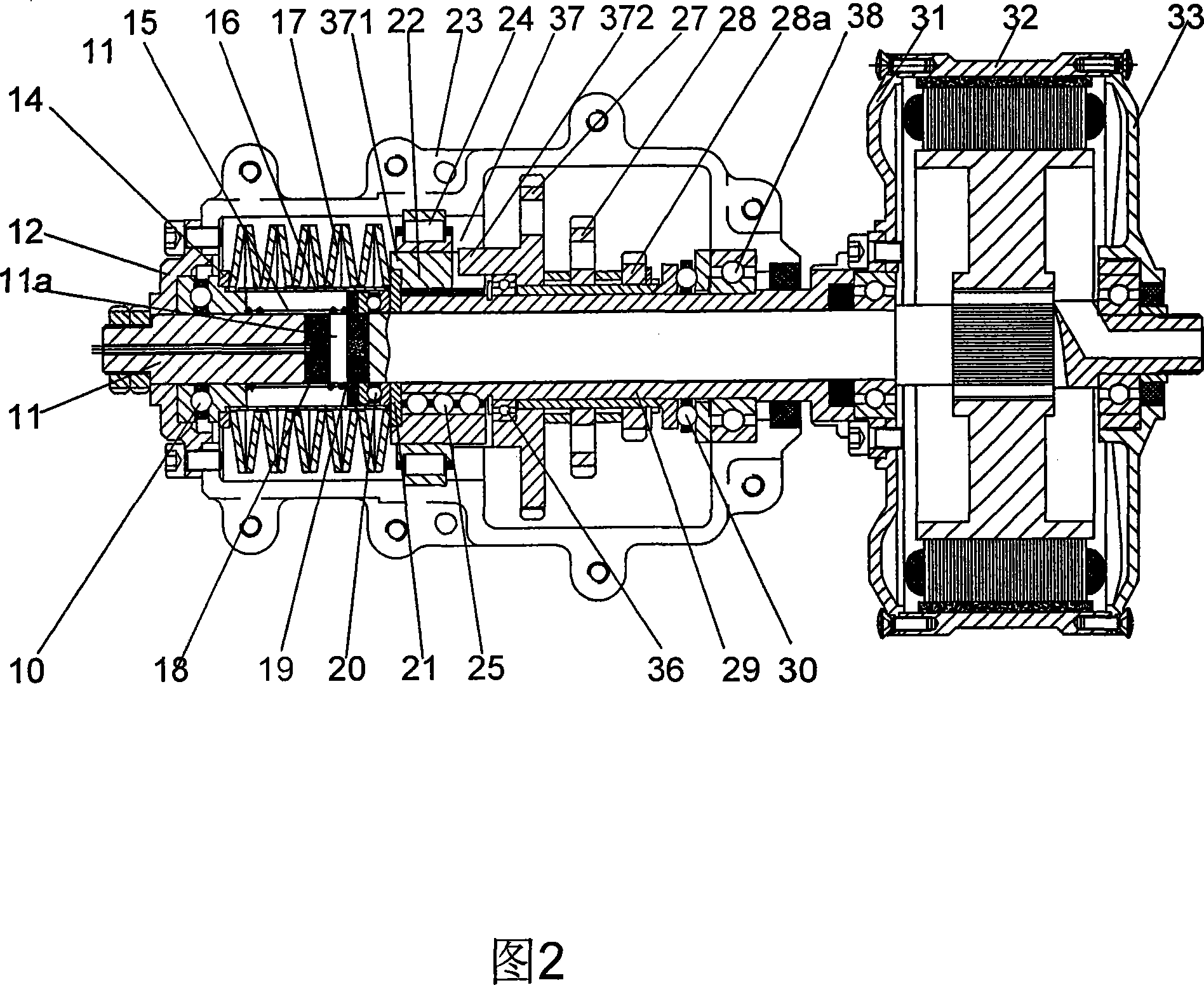 Adaptive transmission sensing drive assembly