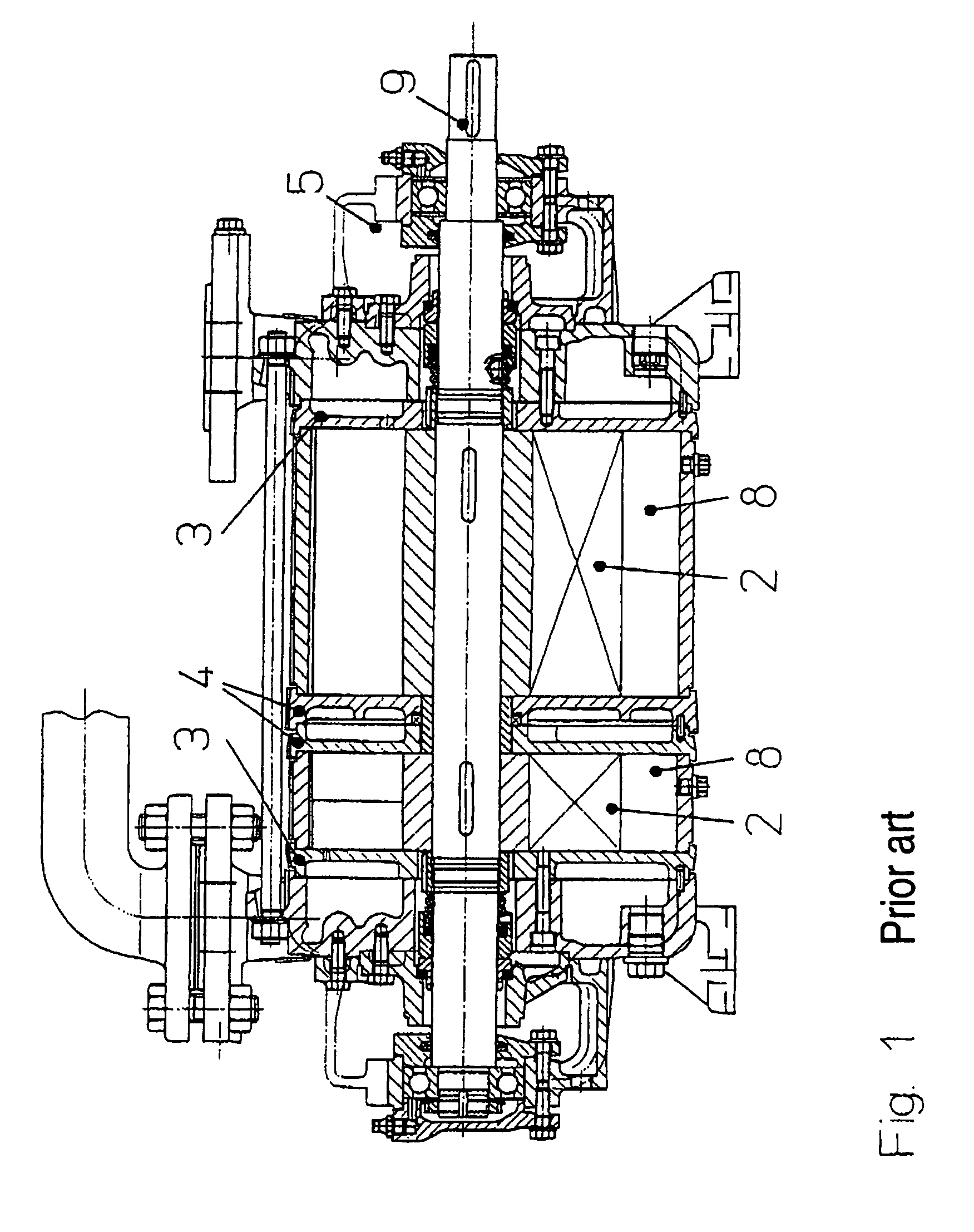 Liquid ring pump