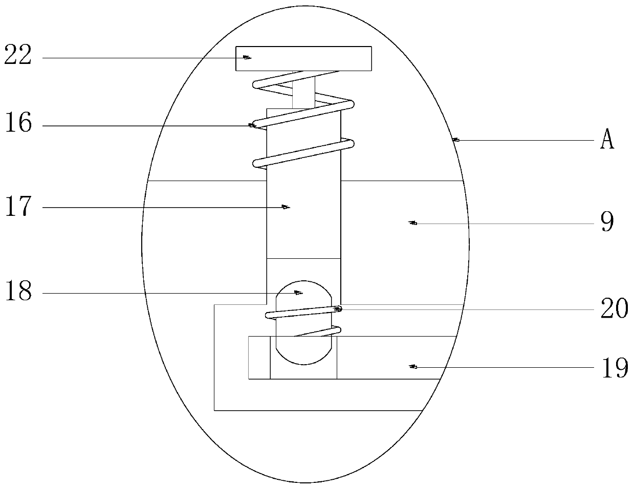 Compressed air distribution bag