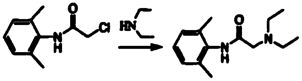 Method for preparing lidocaine