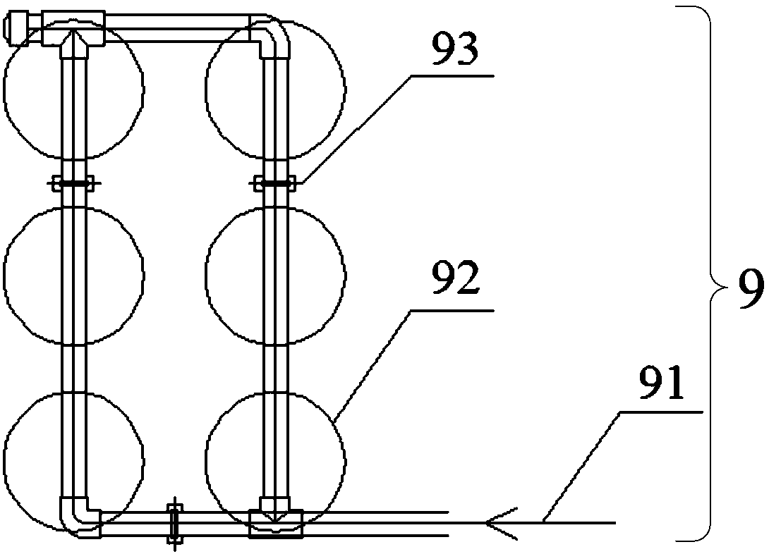 Nitrogen-containing organic wastewater treatment system and method thereof