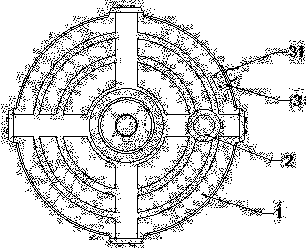 Motor end cover structure of electric vehicle