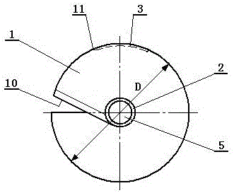 Spiral paring knife for rapidly paring large quantities of pineapples applicable to canning factory