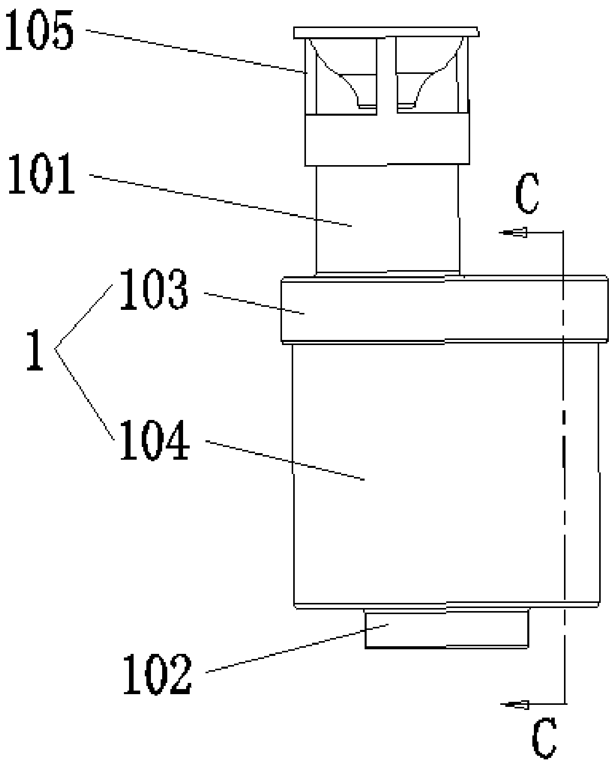 Overflow valve for improving overflow capability