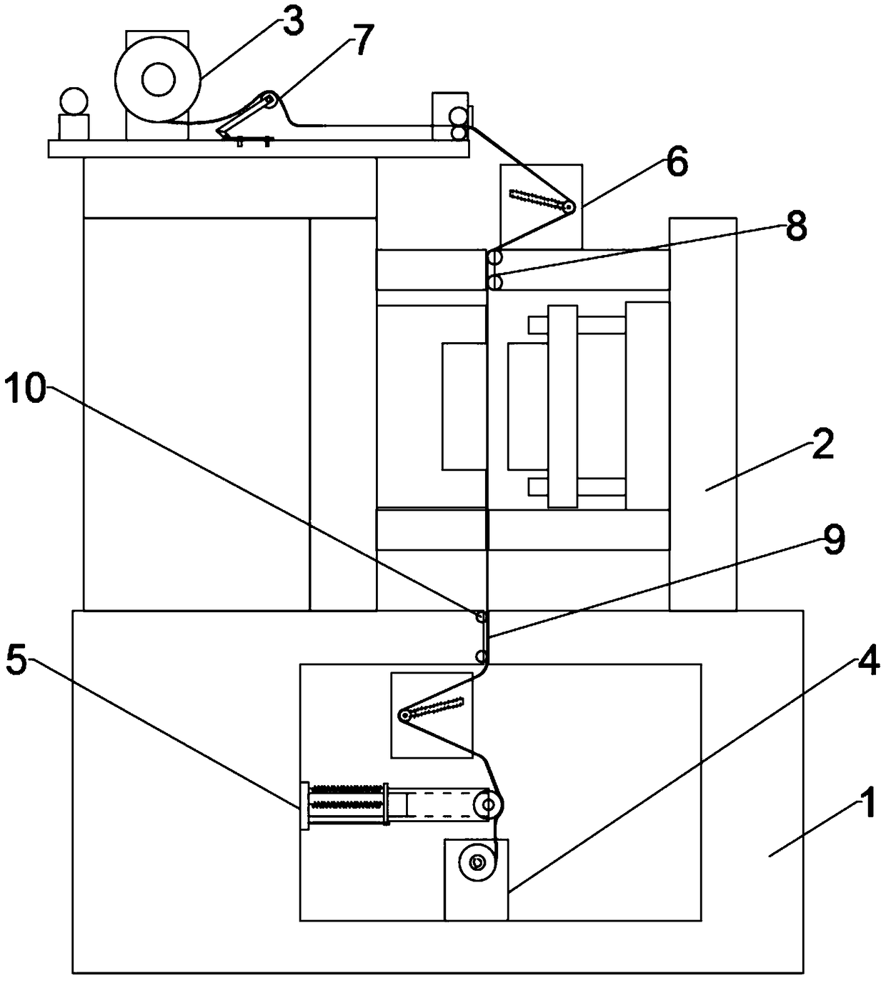 IMT in-mold transfer printing device and method