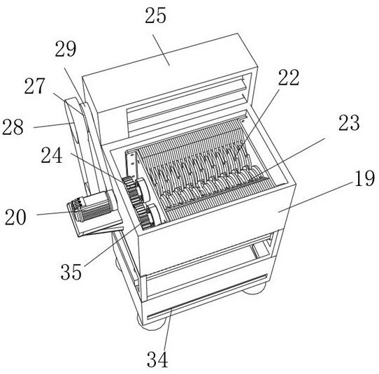 New energy automobile battery recovery device