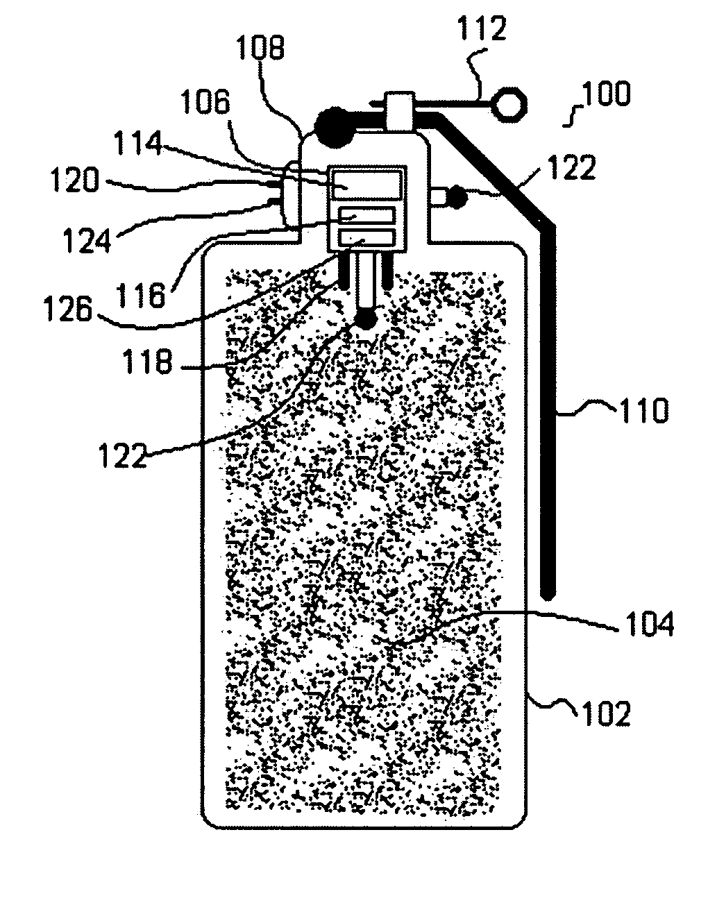 Flash and sound emitting diversion grenade