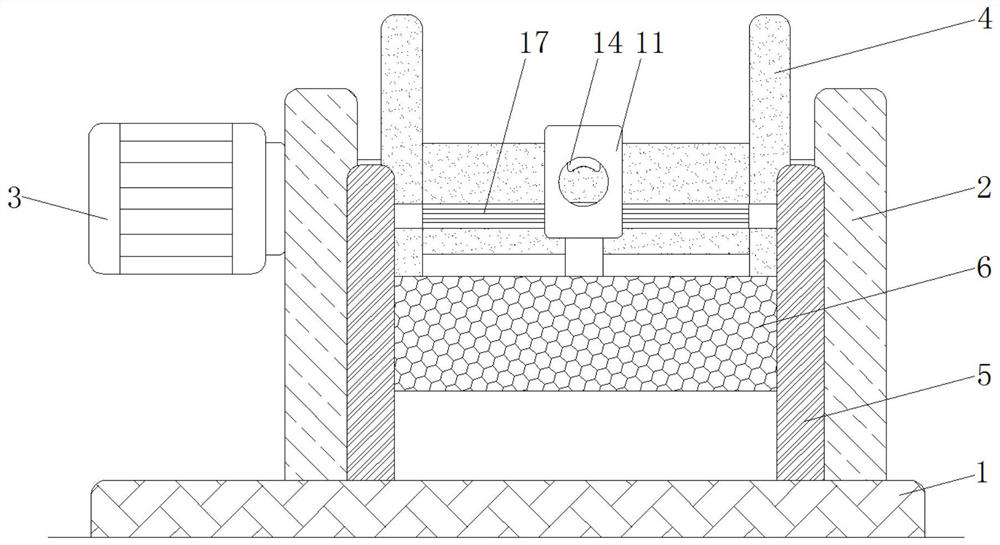 A winding device for new metal materials that can be regularly distributed