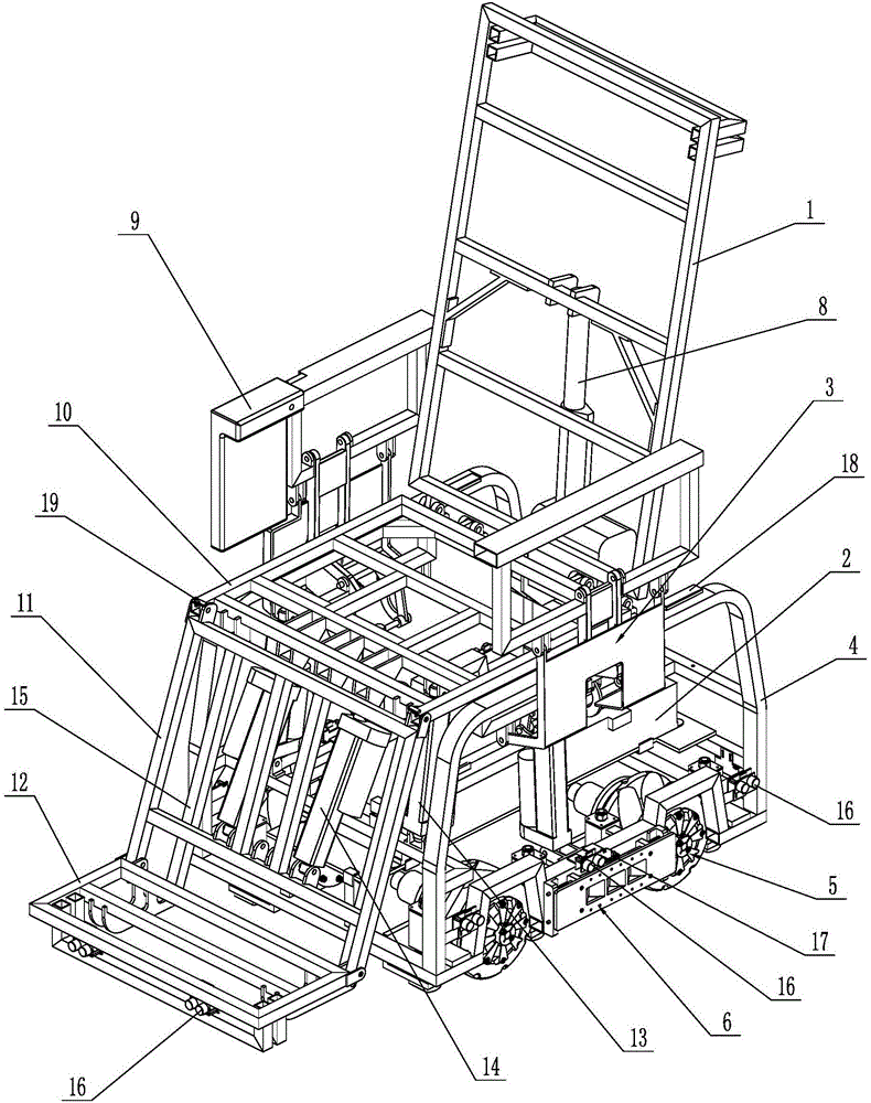 Omni-directional multifunctional wheelchair bed