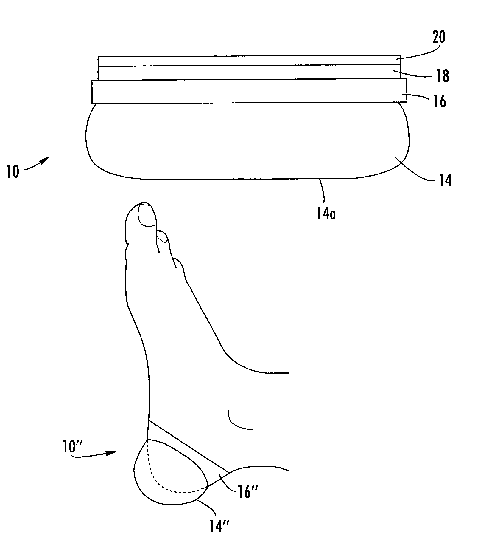 Method for reducing pressure damage to skin of a person, and corresponding skin protective devices