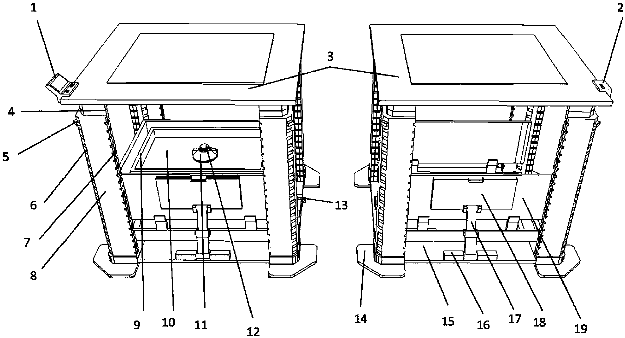 Carrying task labor intensity load measurement experiment system and method