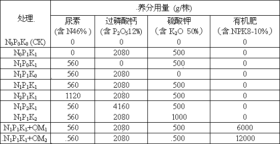 Special fertilizer for Hongyang kiwifruit and fertilizing method