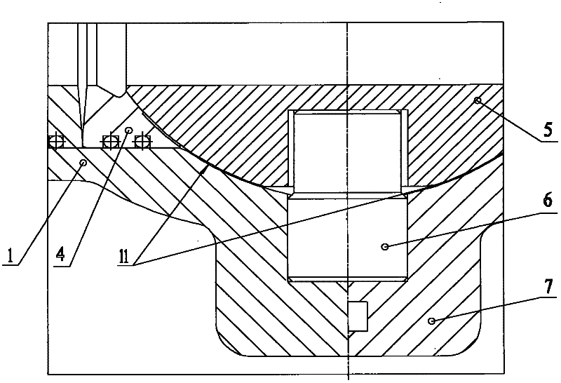 Anti-crystallization anti-scaling abrasion-resisting ball valve