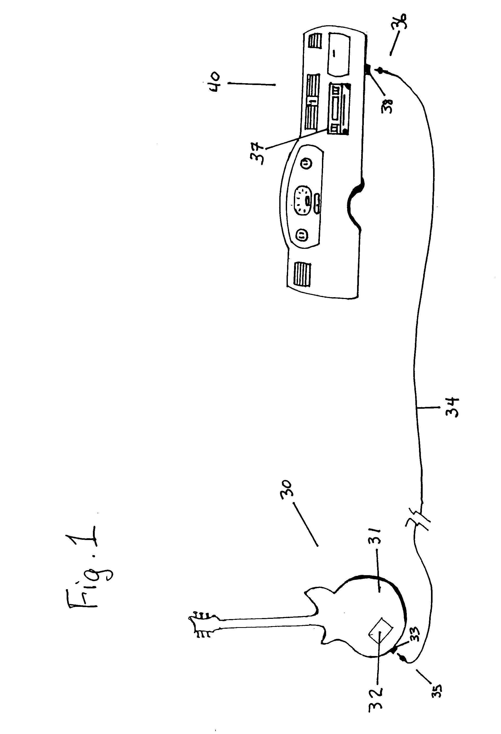 Stringed instrument with simulator preamplifier