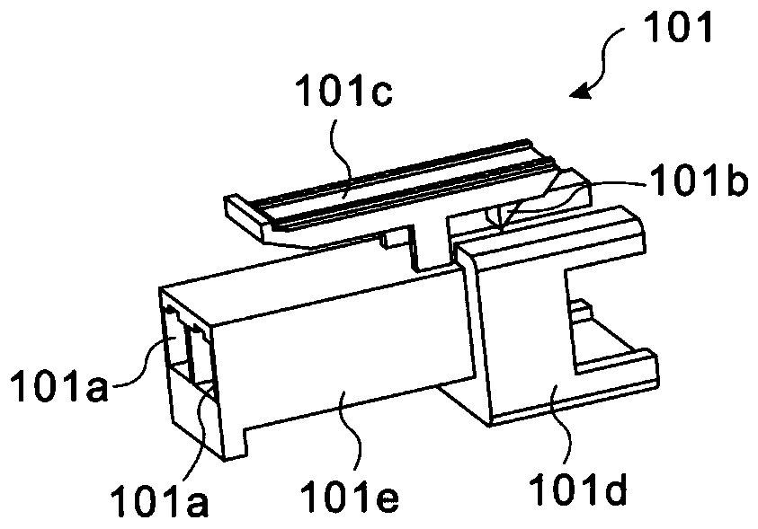 An electronic circuit connection device