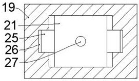 Spacing-adjustable wood-like handrail