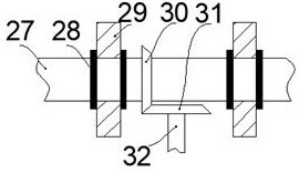 Spacing-adjustable wood-like handrail