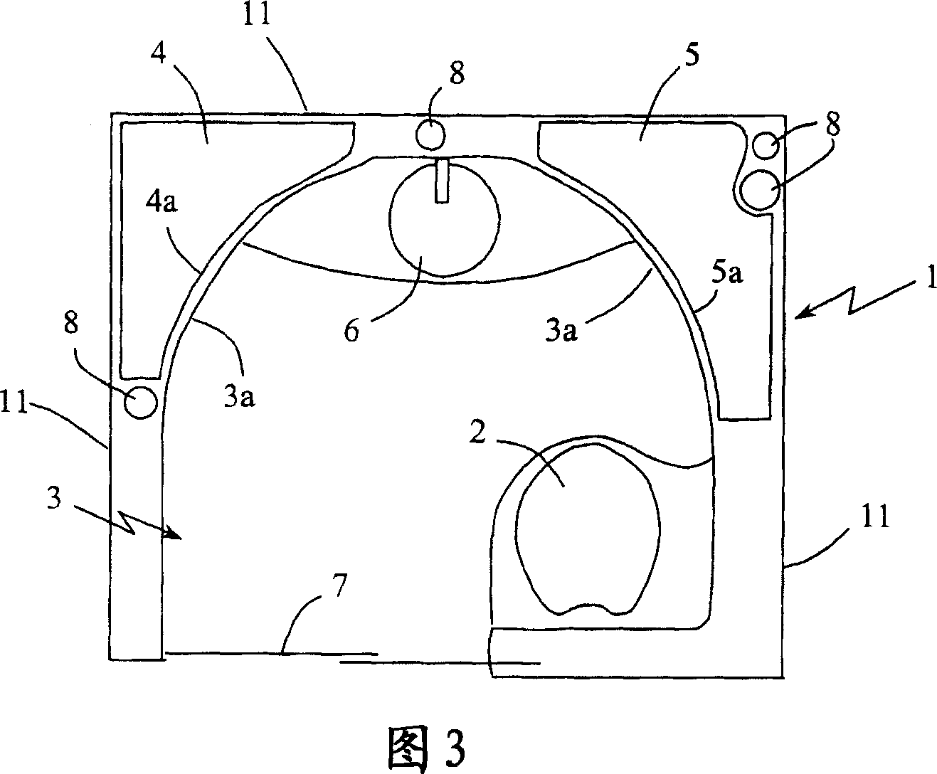 Sanitary unit for a vehicle, in particular a railway vehicle