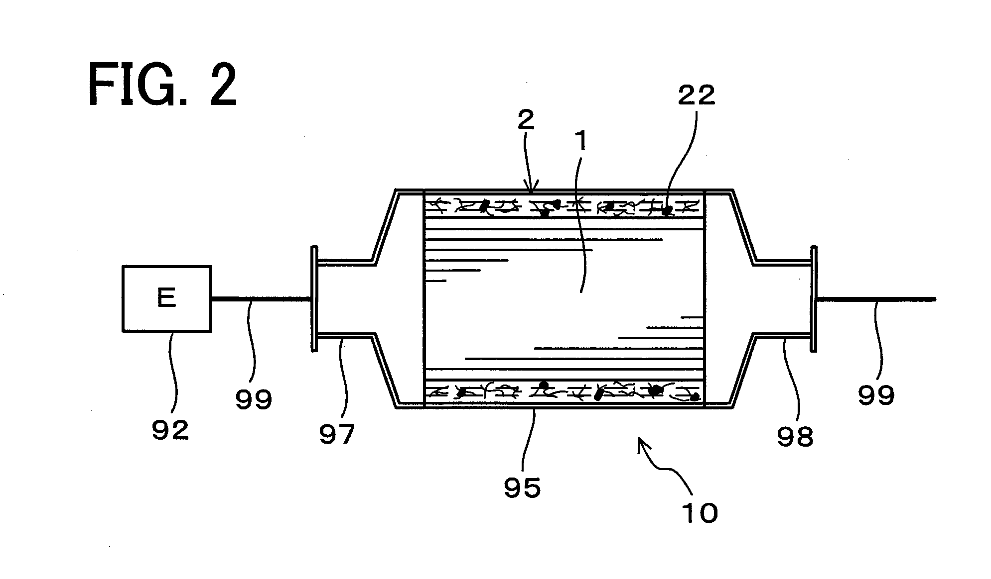 Holding and sealing material and manufacturing method thereof