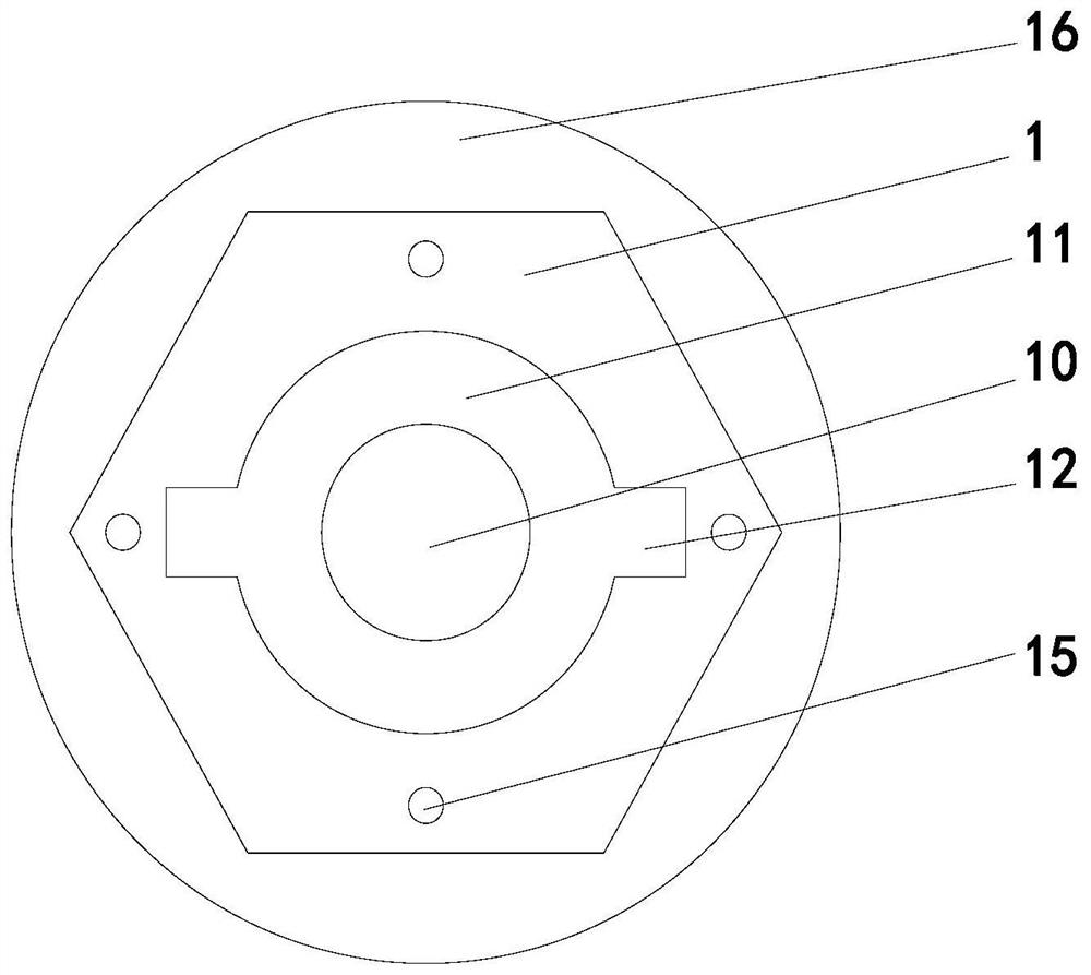 Retaining and anti-loosening combined nut