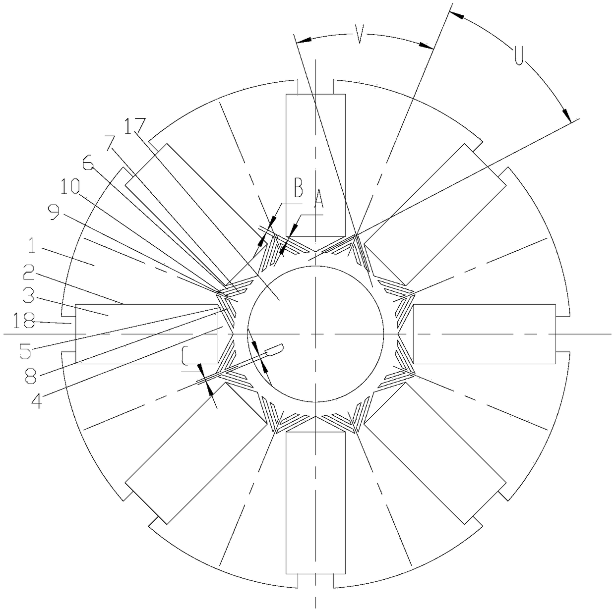 Motor rotor and permanent magnet motor