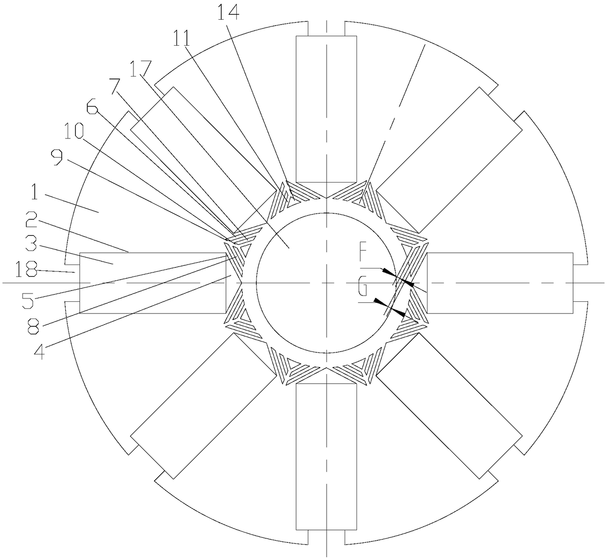 Motor rotor and permanent magnet motor