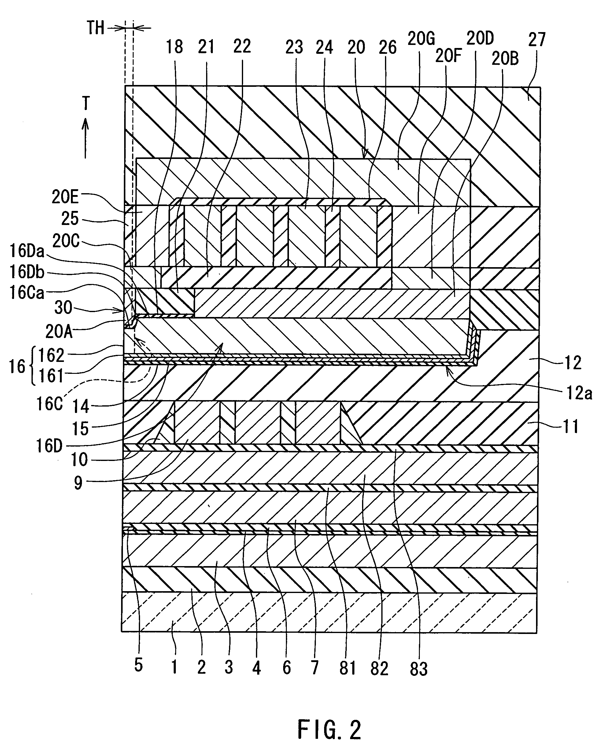 Magnetic head for perpendicular magnetic recording and method of manufacturing same