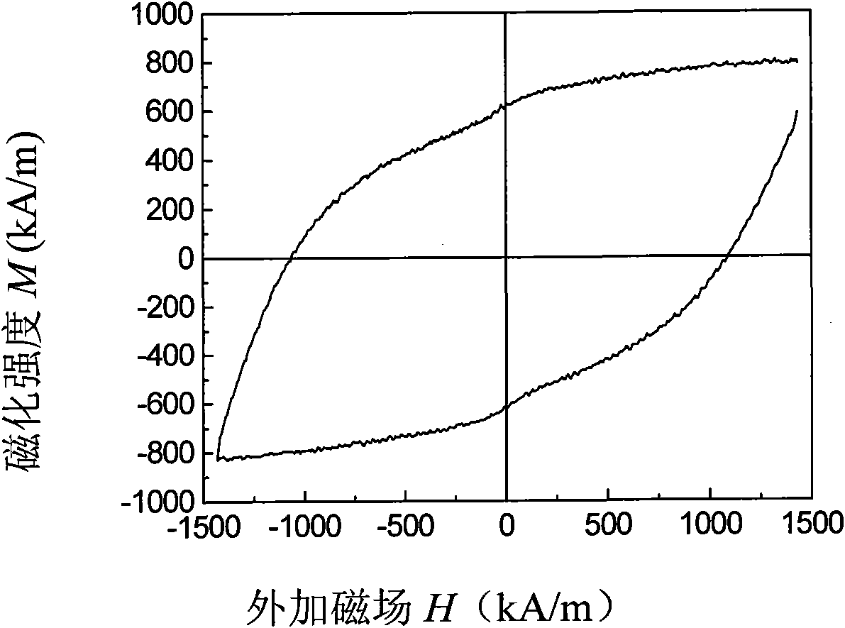 Method for directly driving ordering of atoms of magnetic recording medium film by current