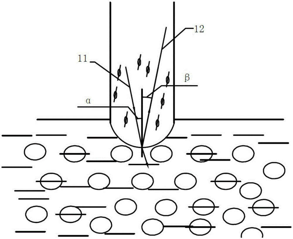 Simultaneous online measurement device for temperature, pressure and steam dryness of steam injection wells