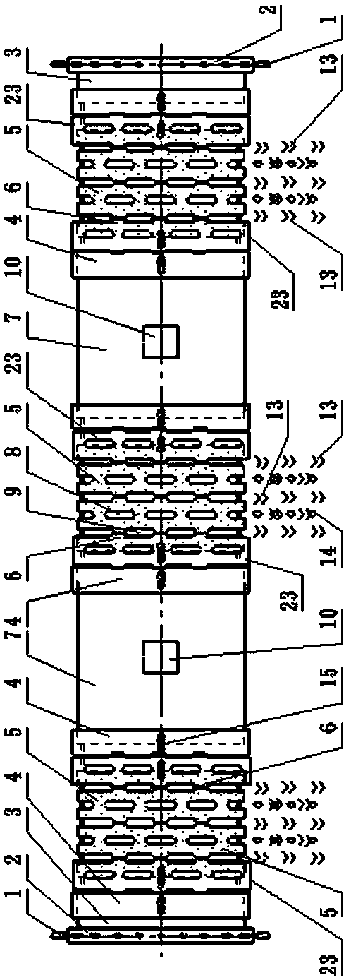 Adjustable earthing roller