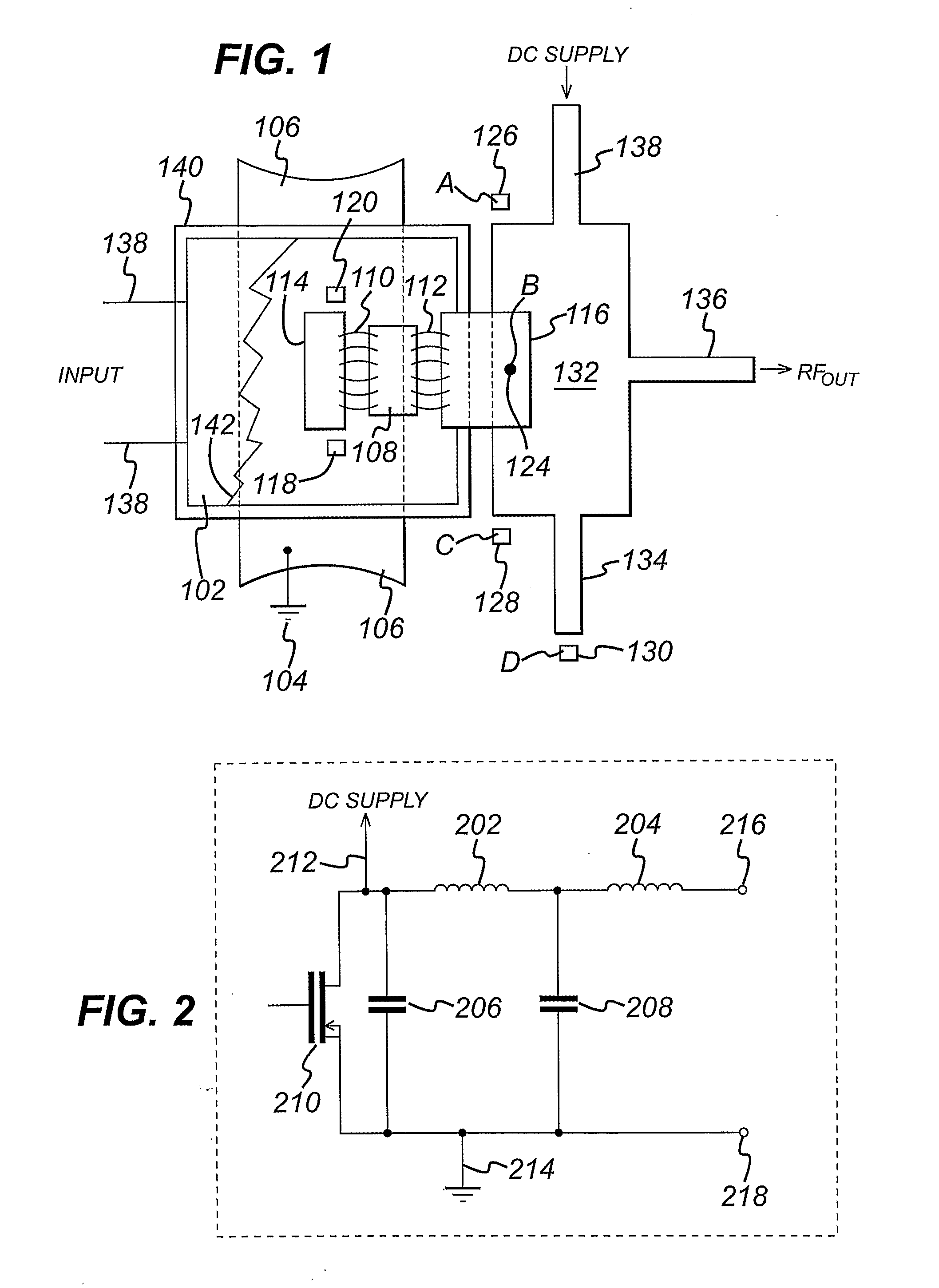 Power Amplifier with Stabilising Network