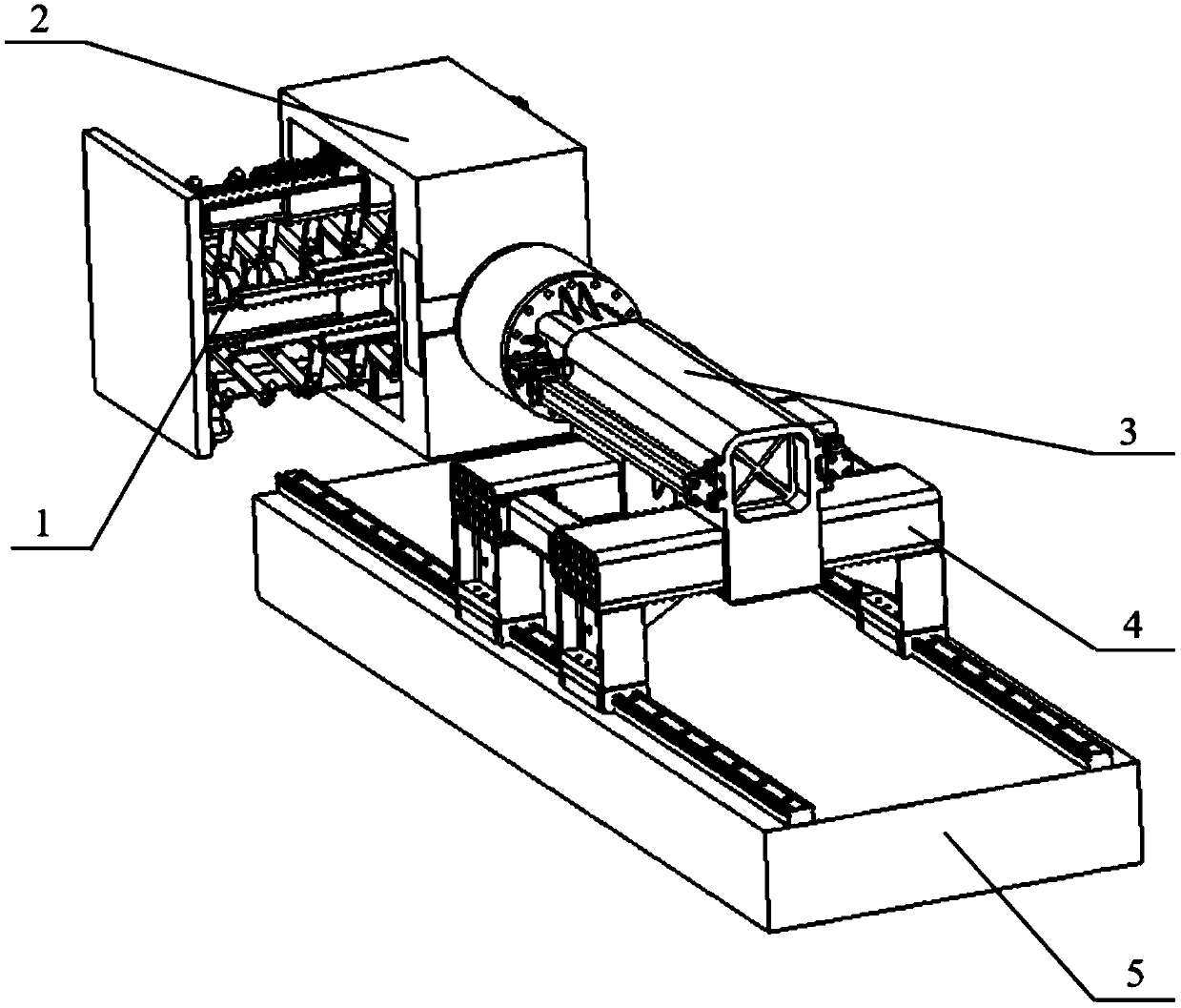 Tool changing robot body applied to full face tunnel boring machine