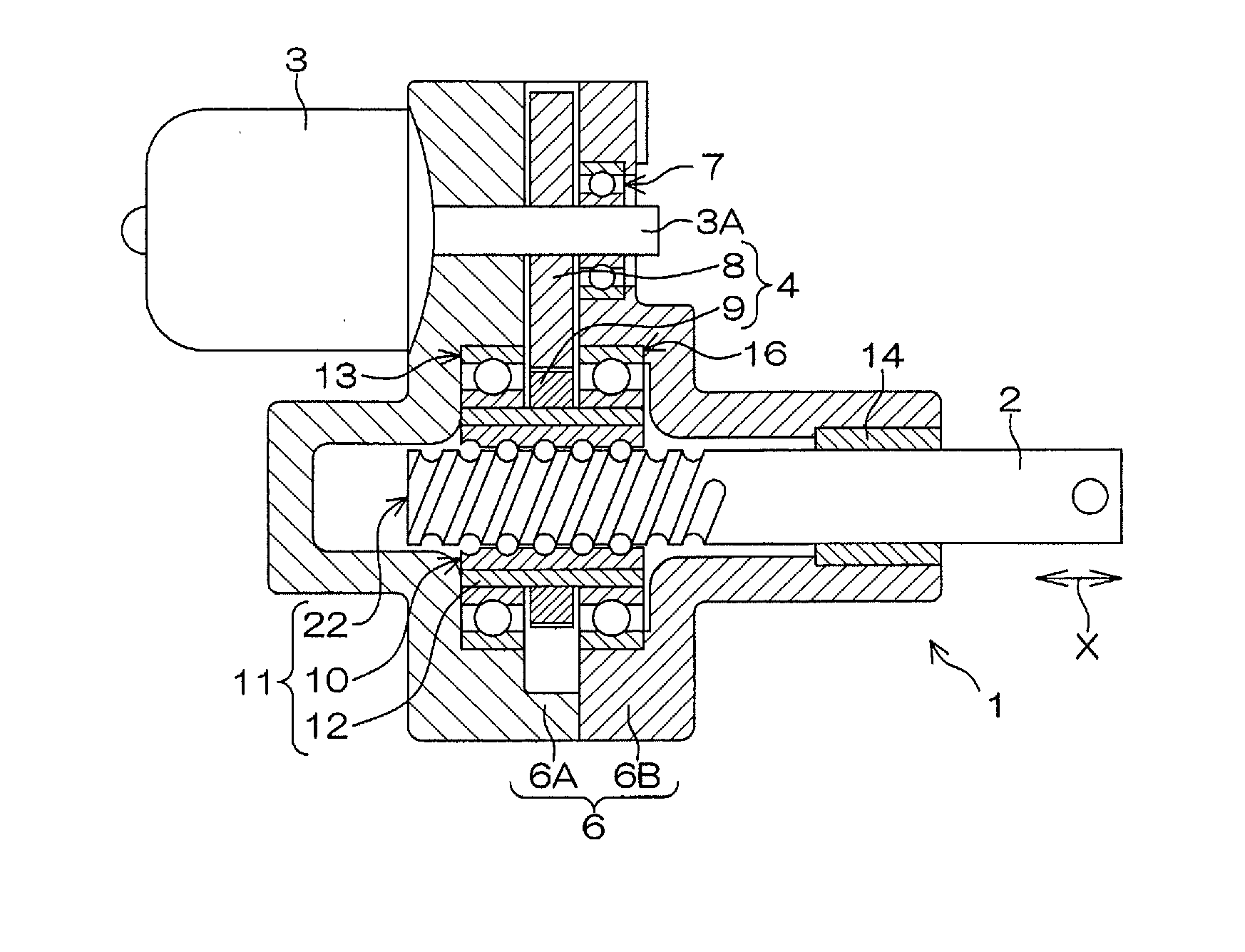 Ball screw device