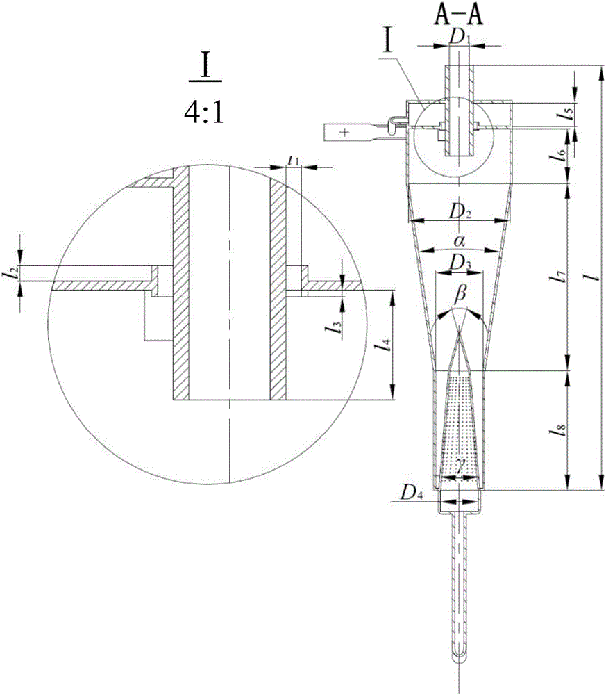 Double-phase rotating stream separation system