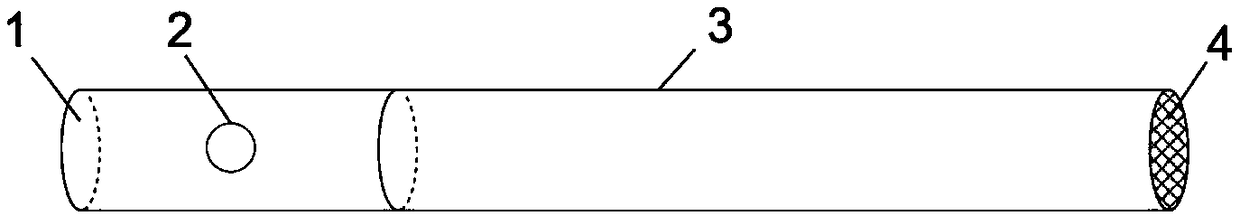 Thin cigarette filter rod containing single solid aromatic bead particle and preparation method of thin cigarette filter rod