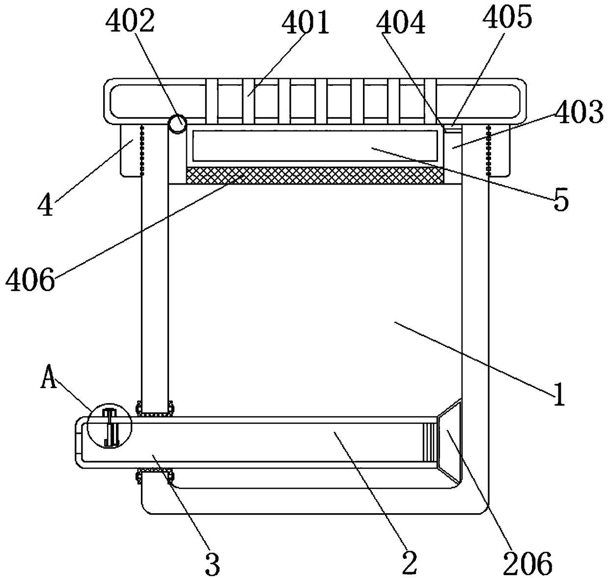 Feeding device for thrush