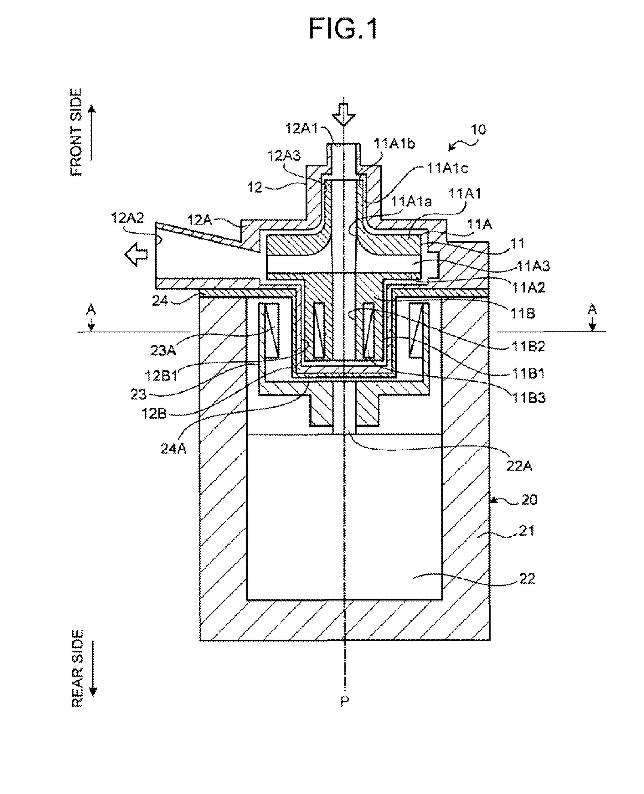 Blood pump and pump unit