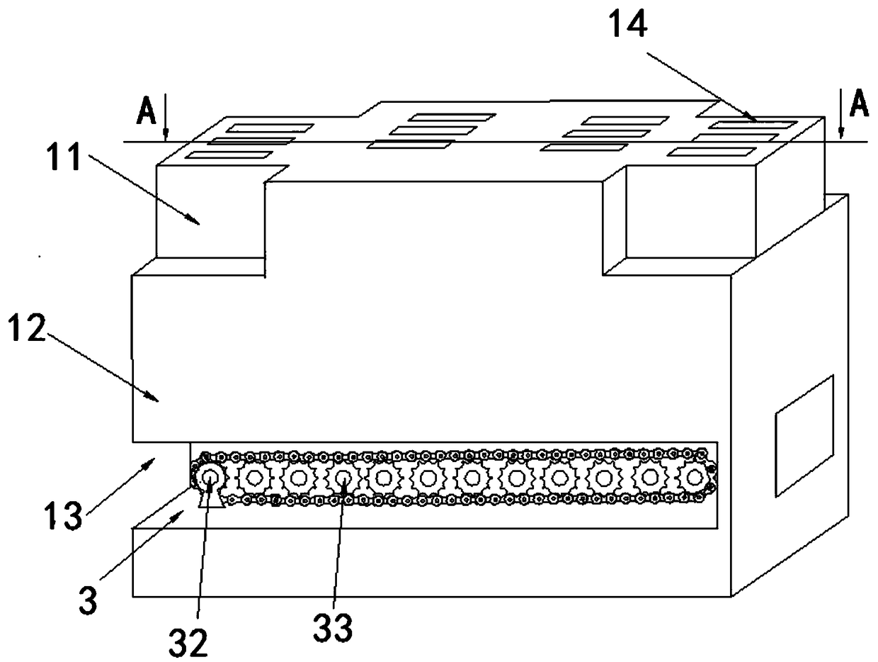 Drying device of printer