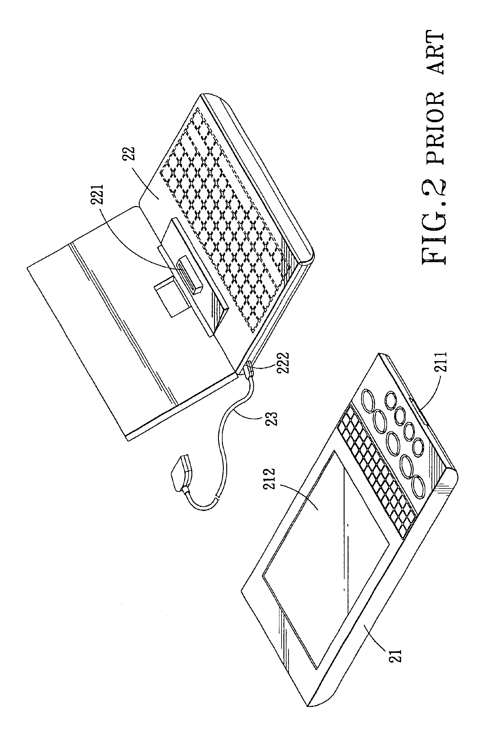 Personal digital assistant assembly