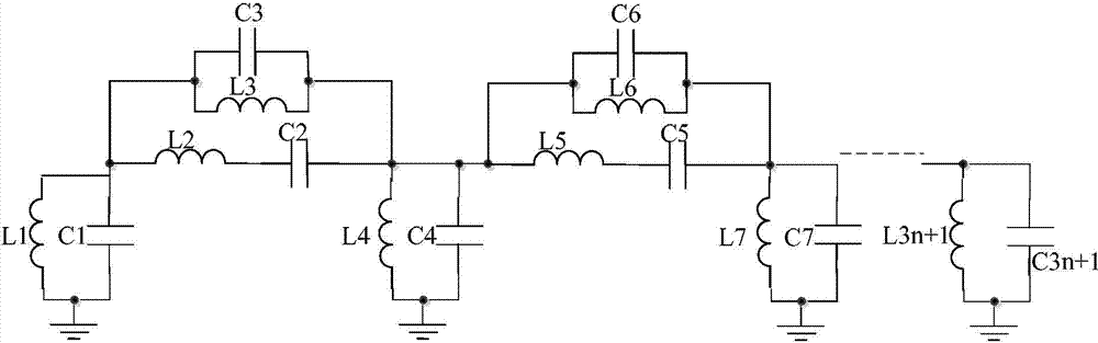 Analog band pass filter